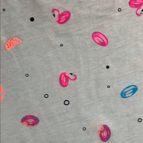 Girls Tank Top Size 16 NWT, mint green with colors - Picture 3 of 5